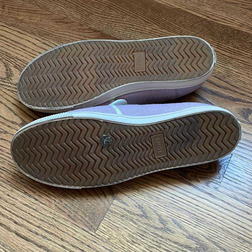 Tom’s Lavender Heritage Canvas Women's Clemente Slip On - Picture 5 of 6